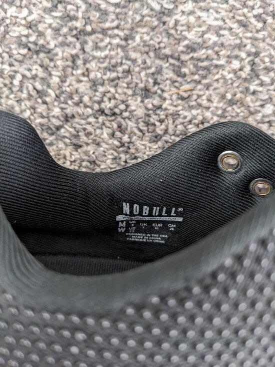 NWOT Nobull Super Fabric Trainer Shoes Mens 8 Womens 9.5 Black Gym main image 7